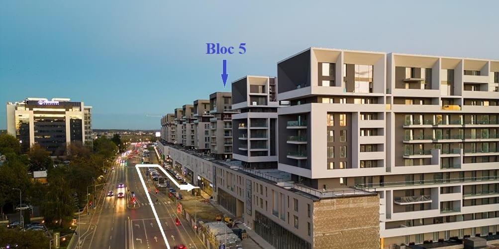 Sunshine - New & Quiet 1Br Apt, Business Area, Close To Airport, Highway A3, Subway Bucareste Exterior foto